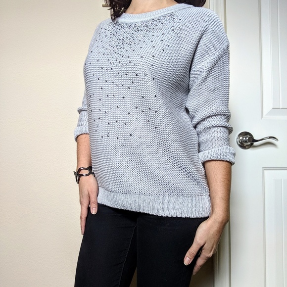 Wallis Tops - Wallis Petite Sweater w/Sparkle Detail